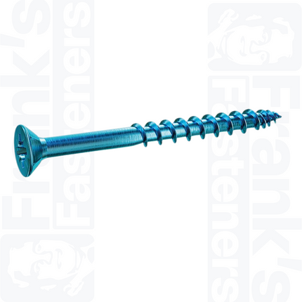 4.2 x 55mm Floor-Tite® Pz Countersunk Screw, Blue (200)
