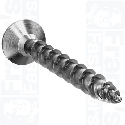 4 x 30mm HINGE-TITE® Pz Countersunk Screw, Chrome (50)