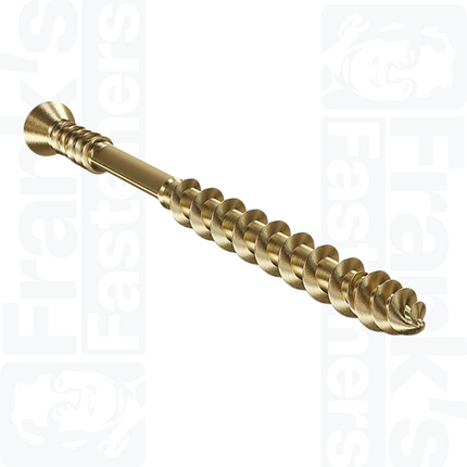 3.5 x 25mm Lost-Tite® Tx Countersunk Screw, Yellow (200)