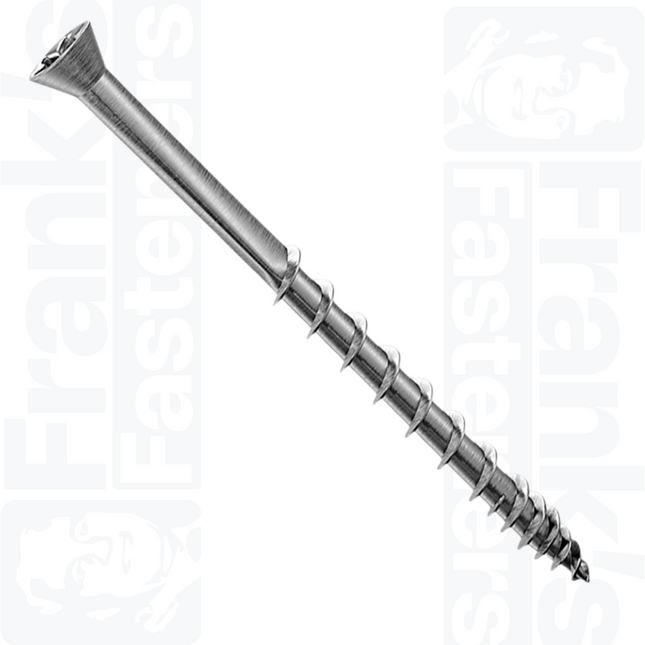 3.5 x 32mm Tongue-Tite® Plus Tx Countersunk Screw, Stainless (200)