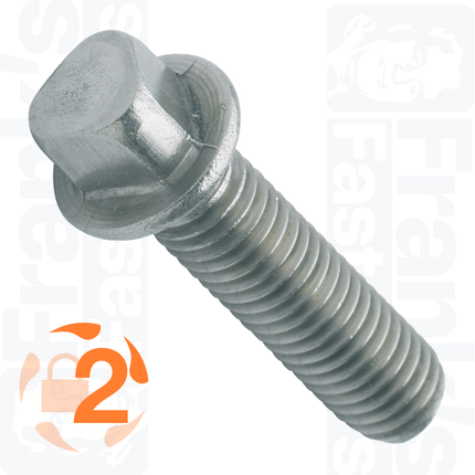M8 x 50mm Tri-Head Machine Screw, Stainless Steel A2 (100)