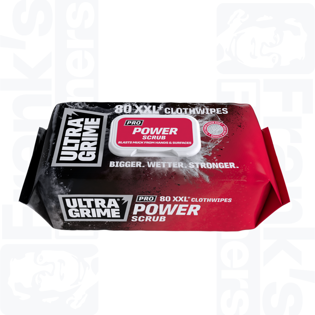 UltraGrime Pro XXL+ Power Scrub Cleaning Wipes