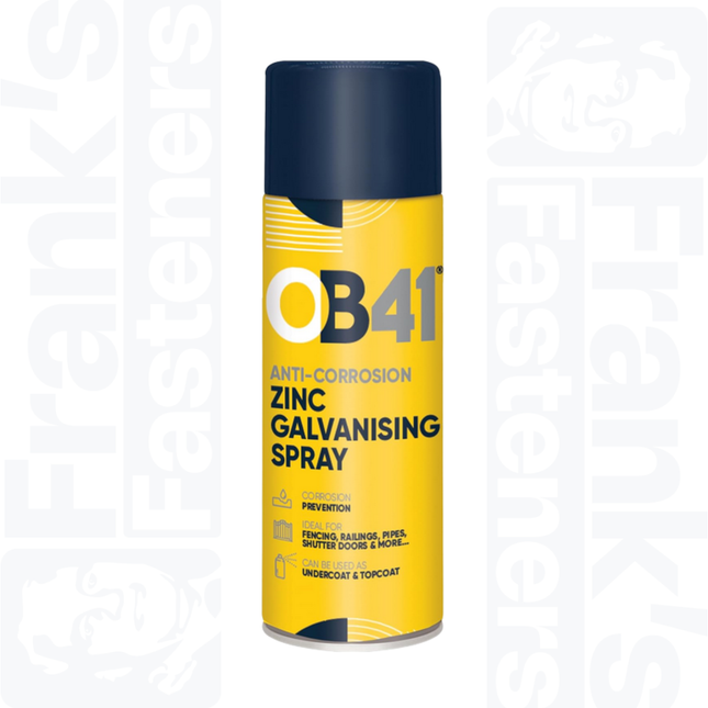 OB41 Zinc Galvanizing Spray, 400ml
