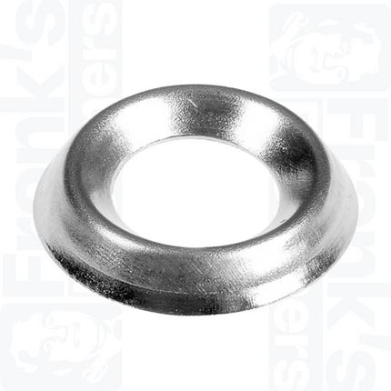 #10 Cup Washers, Nickel