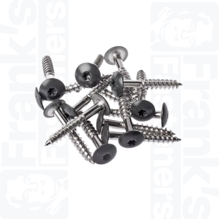 4.8 x 38mm Facade Screw Grey, Stainless Steel A4