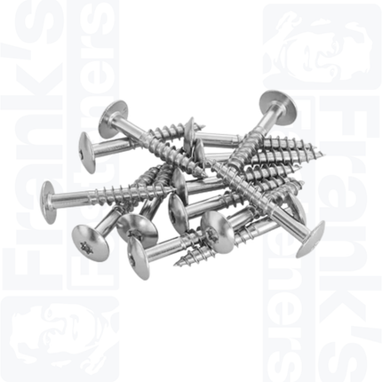 4.8 x 25mm Facade Screw, Stainless Steel A4
