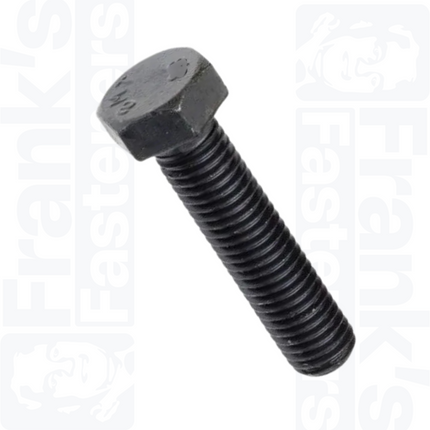 5/16" UNC x 3/4" Hexagon Screws - Self Colour High Tensile Steel (8.8)