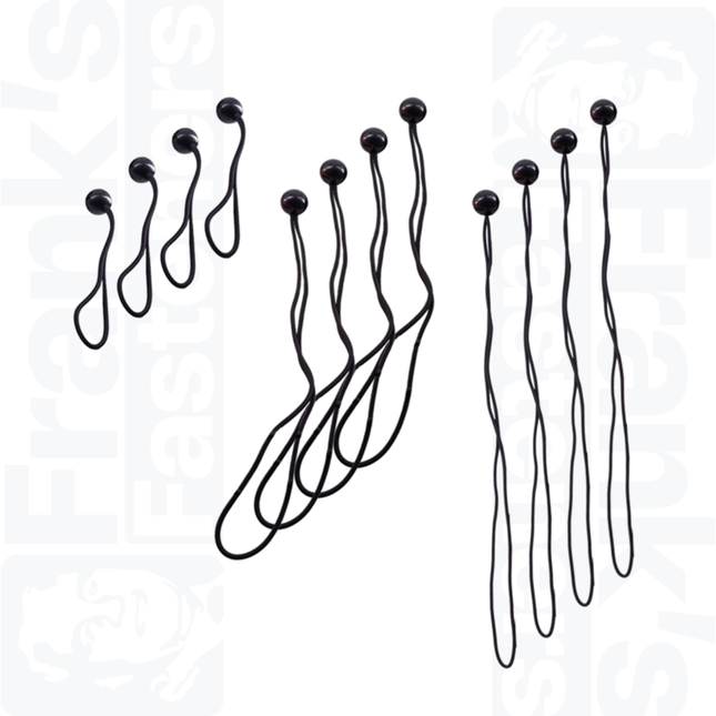 KARGO Ball Bungees, 12 pack
