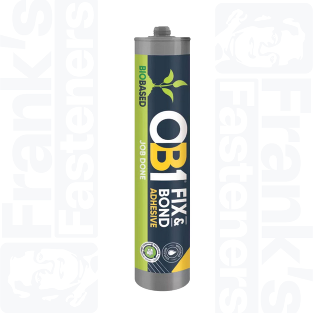 OB1 BioBased Fix & Bond Adhesive, White 310ml