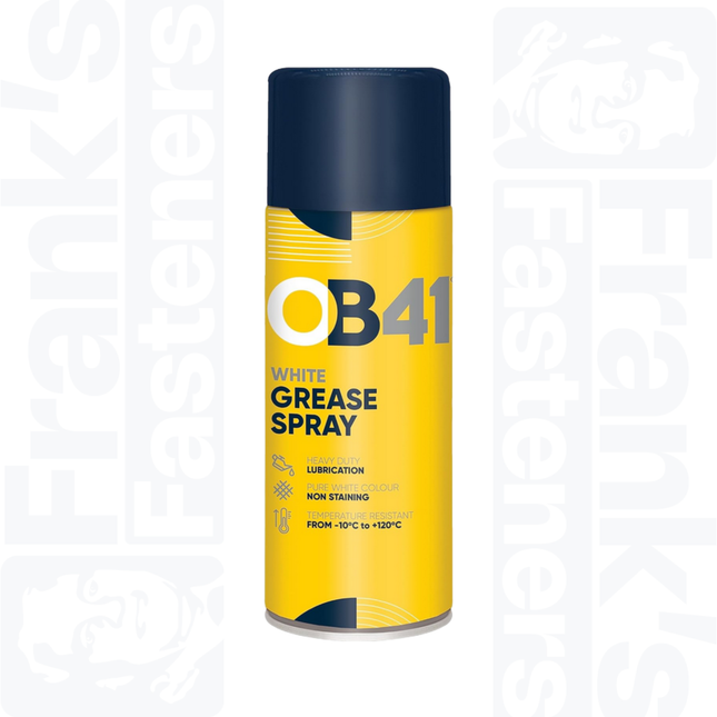 OB41 White Grease Spray, 400ml