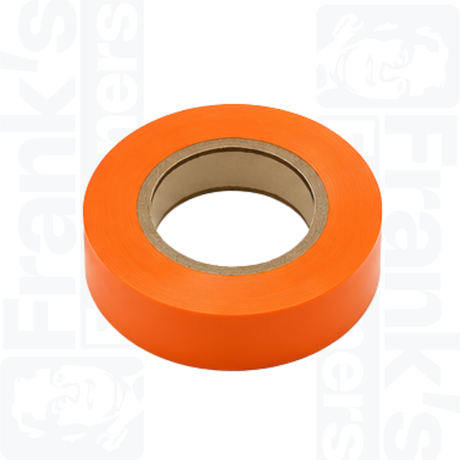 Orange PVC Insulation Tape, 20m x 19mm