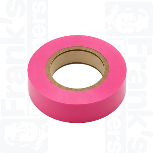 Pink PVC Insulation Tape, 20m x 19mm