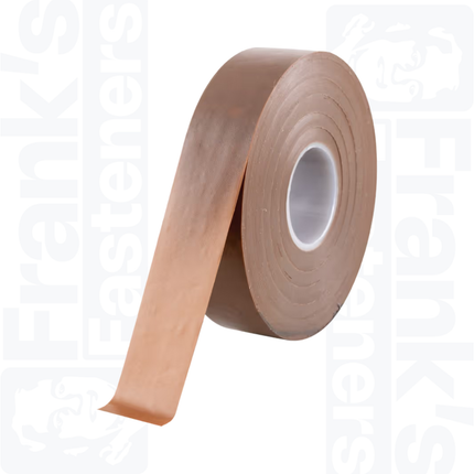 Brown PVC Insulation Tape - 20m x 19mm