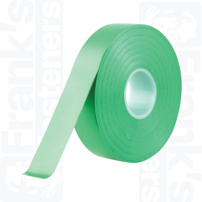 Green PVC Insulation Tape - 20m x 19mm