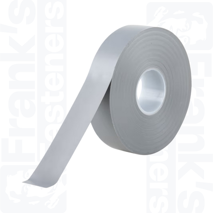 Grey PVC Insulation Tape - 20m x 19mm