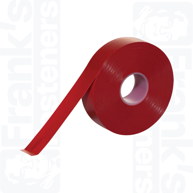 Red PVC Insulation Tape - 20m x 19mm