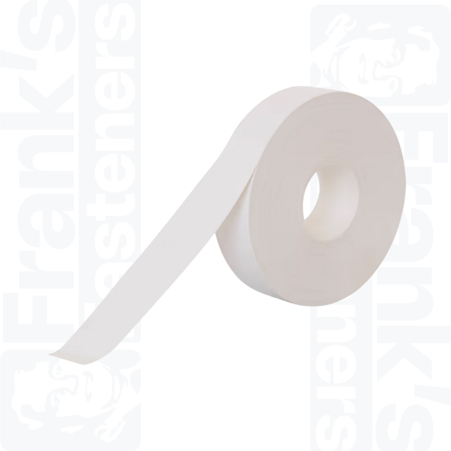 White PVC Insulation Tape - 20m x 19mm