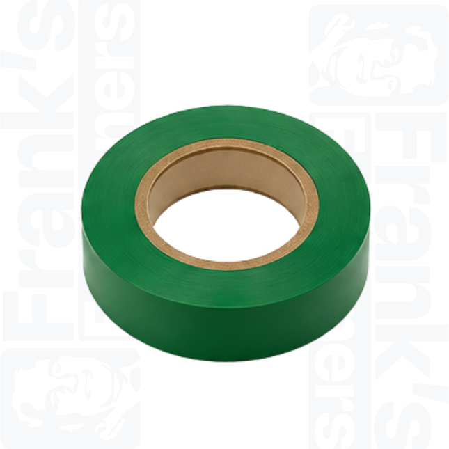 Green PVC Insulation Tape, 20m x 19mm