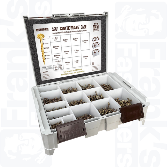 Reisser Cutter Woodscrews Crate Mate, Yellow (2115)