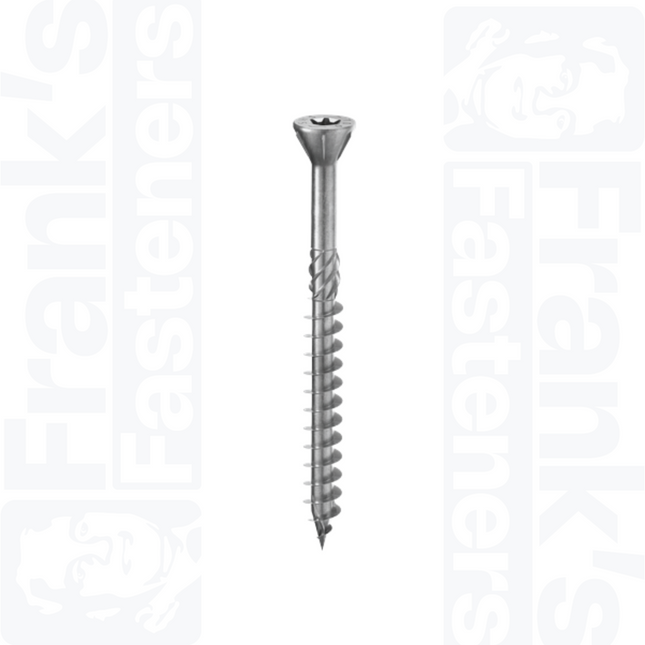 5 x 120mm Small Head Tx Countersunk Screw, Zinc Plated