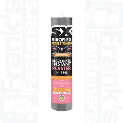 SX Siroflex Decorators Instant Plaster Filler, White 310ml