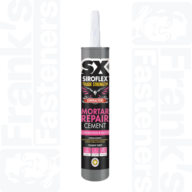 SX Siroflex Contractors Mortar Repair Cement, Buff 300ml