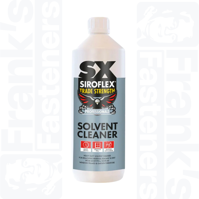 SX Siroflex Professionals Solvent PVCu Cleaner, 1 Litre