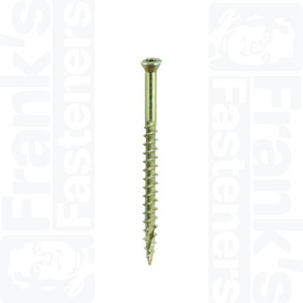 3.5 x 45mm C2 Tongue-Fix TX Countersunk, Yellow (350)