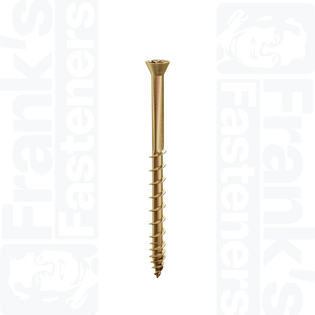 3.5 x 45mm Tongue-Tite® Tx Countersunk Screw, Yellow (200)