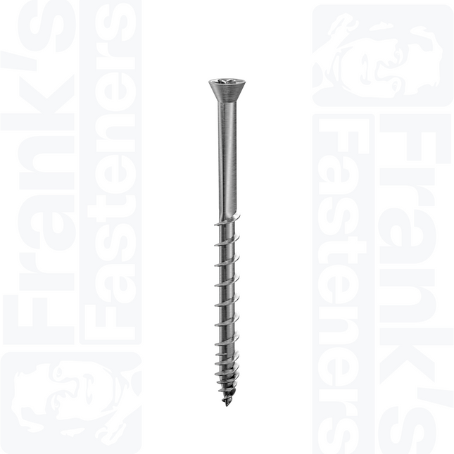 3.5 x 32mm Tongue-Tite® Plus Tx Countersunk Screw - Stainless (200)